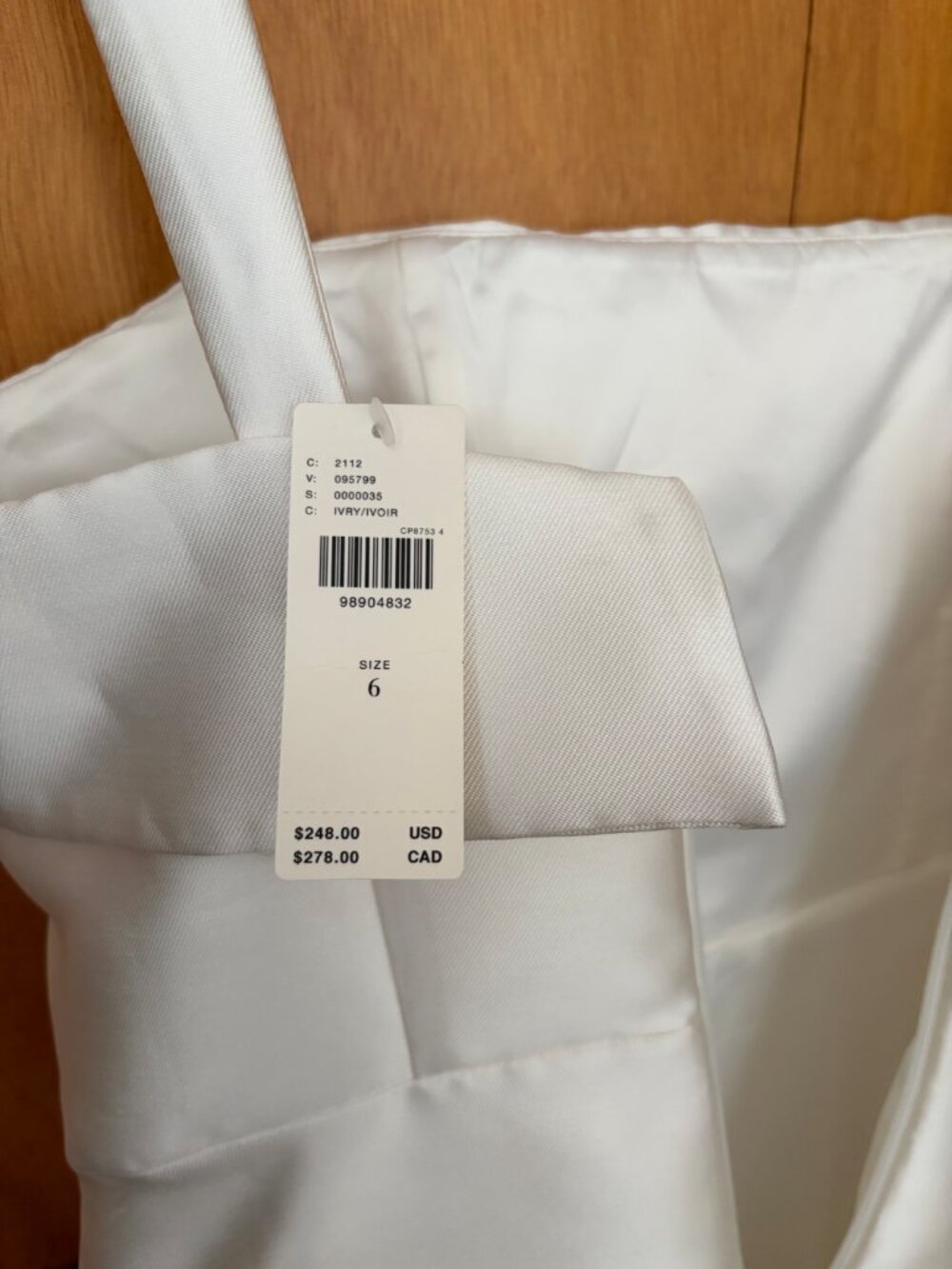 BHLDN Sleeveless Square-Neck Taffeta A-Line Mini Dress - Picture 7 of 9